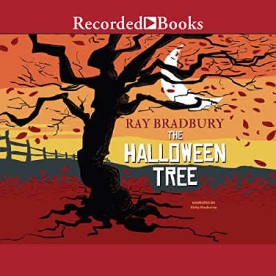The Halloween Tree by Ray Bradbury recorded books cover