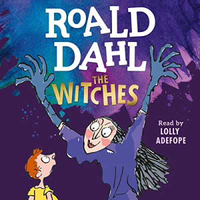Roald Dahl's The Witches audiobook cover