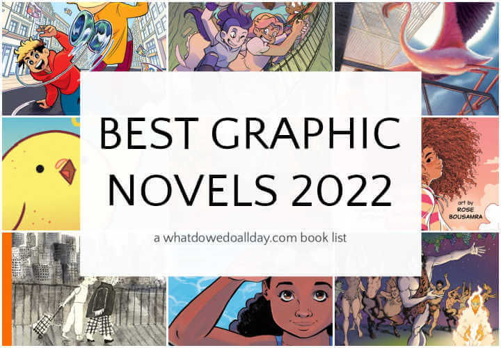 Graphic novels of 2022 book cover collage