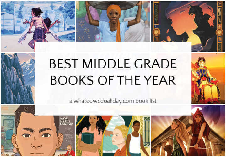 Middle grade book cover collage