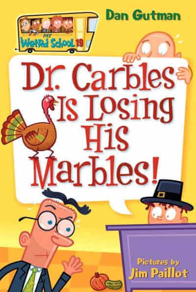 Book cover for Dr. Carbles is Losing His Marbles!