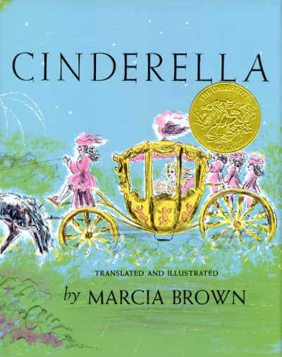 Cinderella Caldecott winner book cover