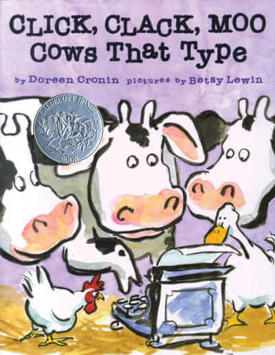Click Clack Moo Cows that Type picture book