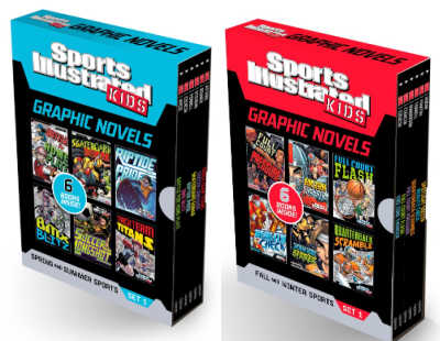 Two box sets of Sports Illustrated Graphic Novels for Kids