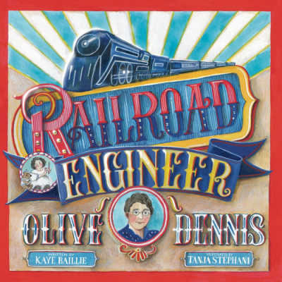 Railroad Engineer Olie Dennis book cover