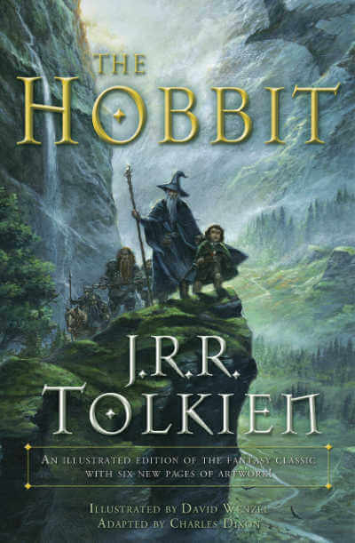 The Hobbit graphic novel book cover