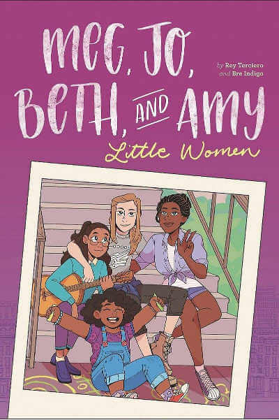 Meg, Jo, Beth and Amy graphic novel book cover