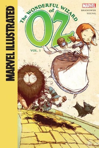 Wizard of Oz graphic novel book cover