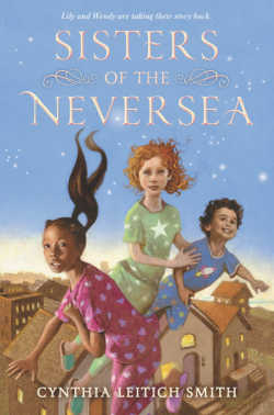 Sisters of the Neversea retelling of Peter Pan book cover