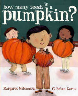 How Many Seeds in a Pumpkin math picture book