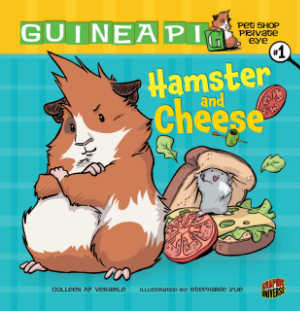 Hamster and Cheese graphic novel mystery book cover