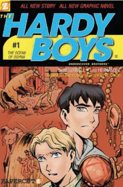 The Hardy Boys graphic novel book cover