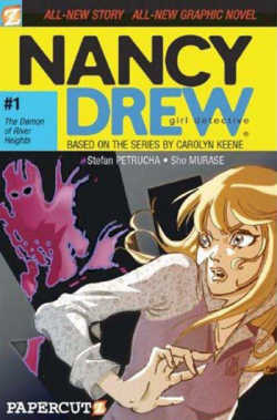 Nancy Drew graphic novel adaptation mystery book cover