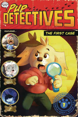 Pup Detectives comic book mystery book cover