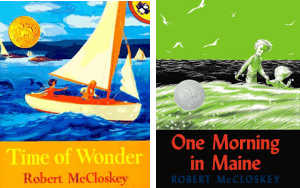 Side by side picture books by Robert McClosky
