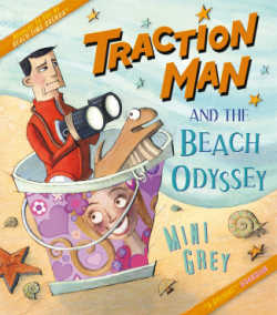 Traction Man and the Beach Odyssey book cover