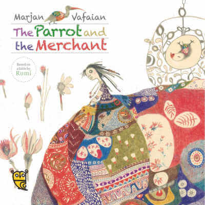 The Parrot and the Merchant folktale book cover