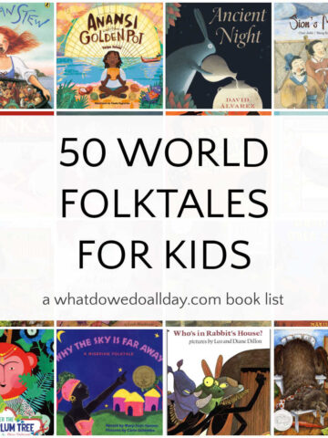 Folktales for kids picture book covers