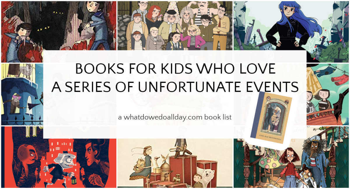 25 Books Like A Series of Unfortunate Events