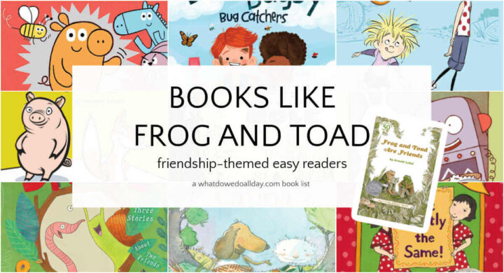 Collage of books like Frog and Toad Are Friends by Arnold Lobel