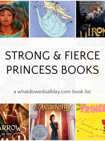 Princess chapter books and novels for kids