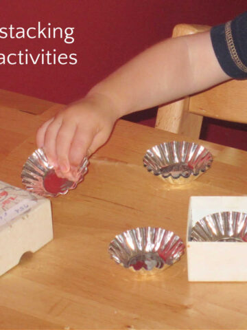 Toddler stacking cookie molds