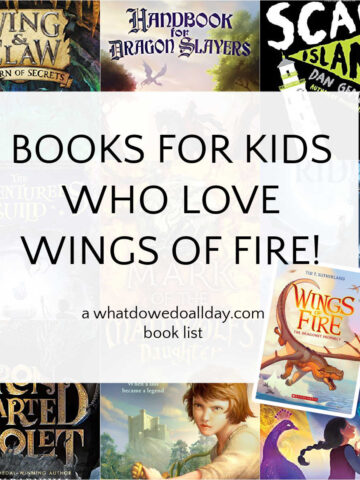 Collage of books like Wings of Fire