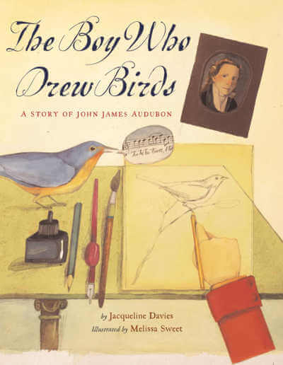The Boy Who Drew Birds: A Story of John James Audubon picture book cover