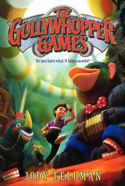 The Gollywhopper Games book one book cover