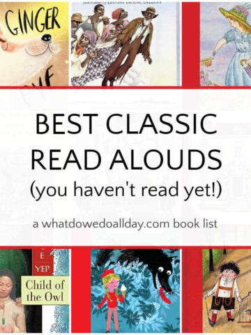 Collage of book covers for classic children's books