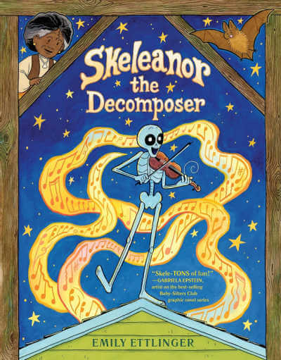 Skeleanor the Decomposer graphic novel book cover