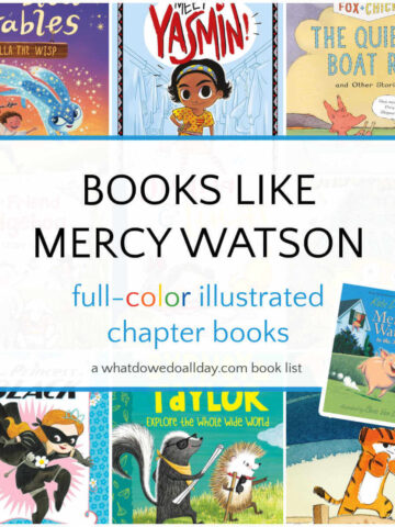 Collage of Mercy Watson read alikes