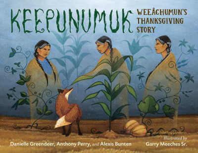 Keepunumuk picture book about Thanksgiving.