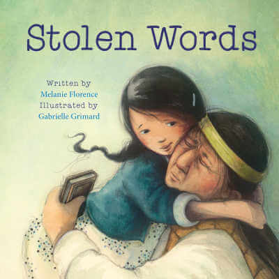 Stolen Words picture book cover.