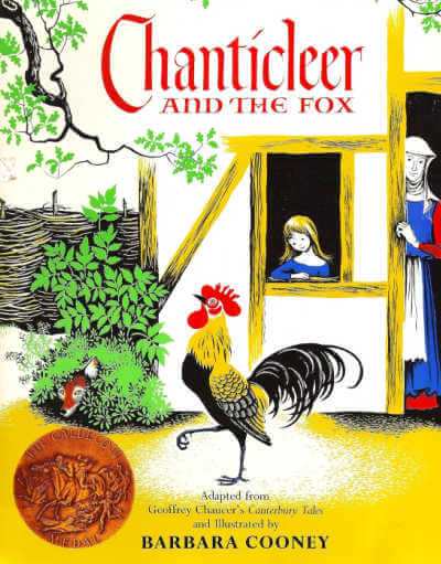 Chanticleer and the Fox book cover.