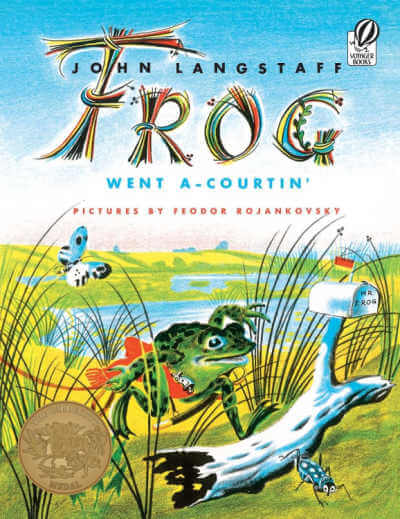 Frog Went a Courtin book cover.