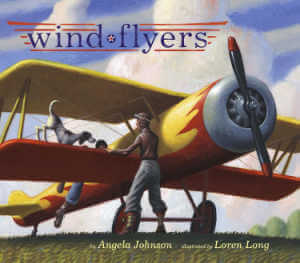Wind Flyers by Angela Johnson book cover.