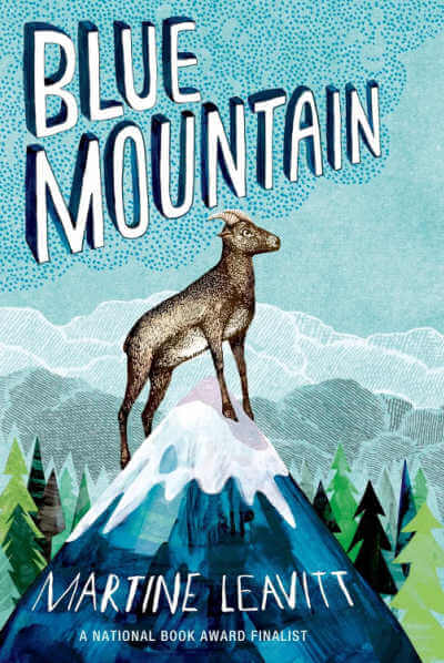 Blue Mountain middle grade animal adventure, book cover.