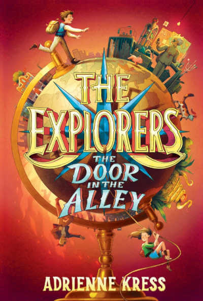 The Explorers: The Door in the Alley book cover.