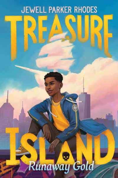Treasure Island by Jewell Parker Rhodes, book cover.