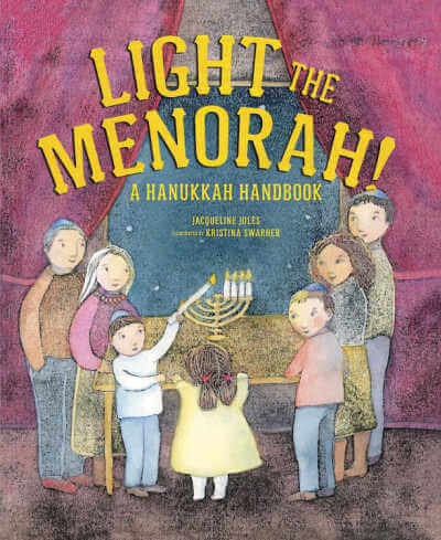 Light the Menorah! A Hanukkah Handbook book cover.