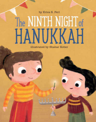 The Ninth Night of Hanukkah picture book cover.