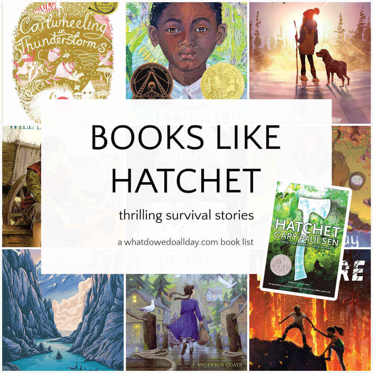21 Thrilling Survival Books Like Hatchet