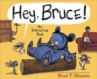 Hey Bruce! interactive picture book.