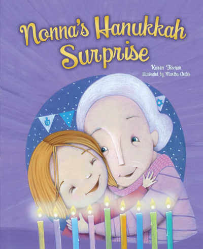 Nonna's Hanukkah Surprise picture book.