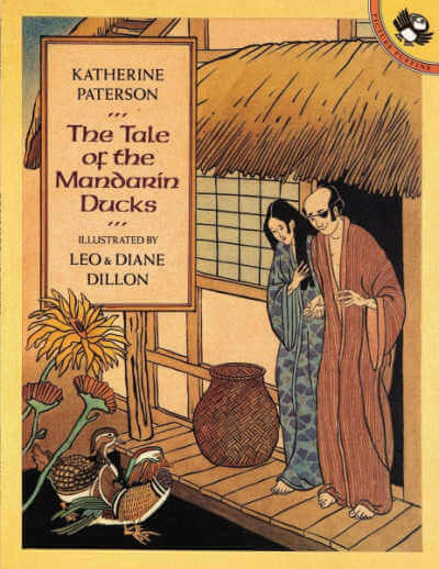 The Tale of the Mandarin Ducks  book cover.
