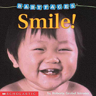 Smile! board book for babies.