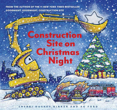 Construction Site on Christmas Night book cover.