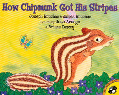 How Chipmunk Got His Stripes book cover.