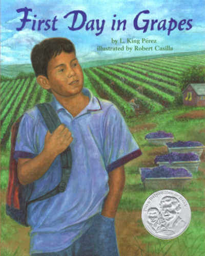 First Day in Grapes book cover.